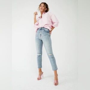 Eunina ally high rise straight leg jeans SZ 13/12